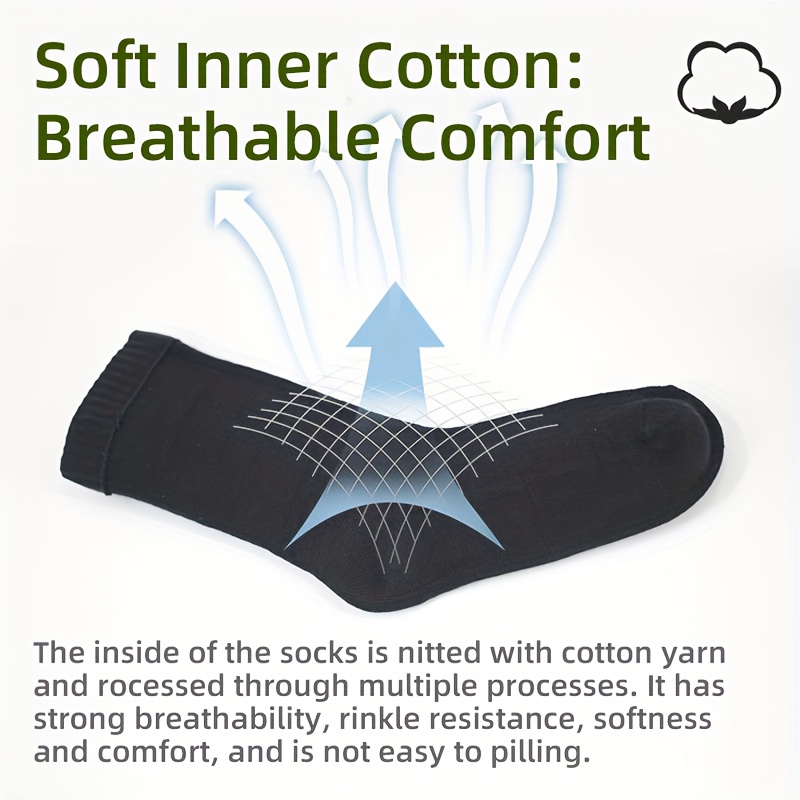 Knee high Waterproof Socks Hiking Wading Outdoor Camping Cycling Skiing Mountaineering Warm Long Knee high Waterproof Sock