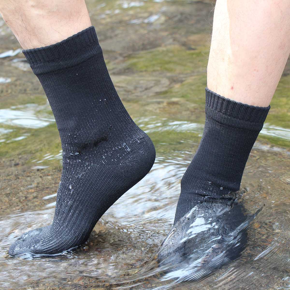 Socks Waterproof Breathable Outdoor Waterproof Hiking Wading Camping Winter Skiing Sock Riding Snow Warm Waterproof Socks