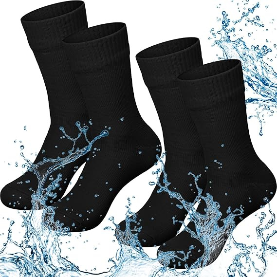 Waterproof Socks Breathable Outdoor Waterproof Hiking Wading Camping Winter Skiing Sock Riding Snow Warm Waterproof Socks