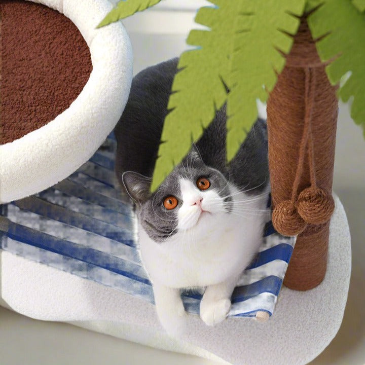 Palm Tree Cat Scratcher