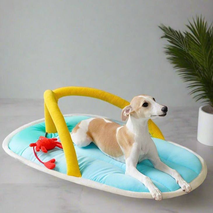 Cooling Beach Slipper Cat & Dog Bed