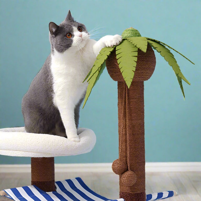 Palm Tree Cat Scratcher