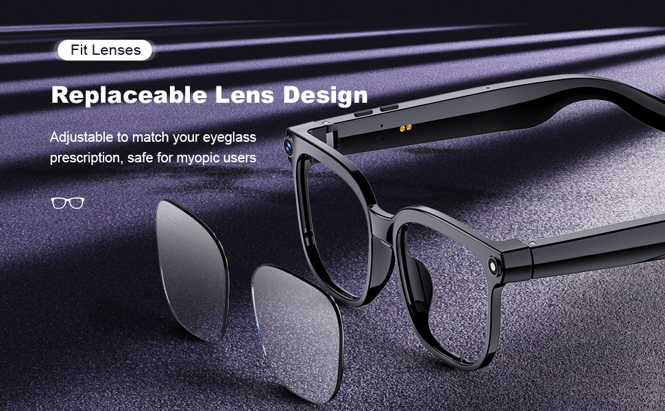 video glasses 4k with audio