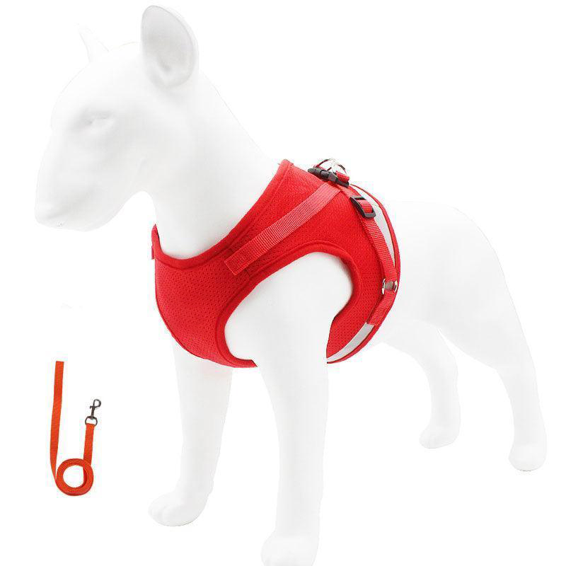 Basic Cat Harness Escape Proof 4 Color Leash Set Cat Lead