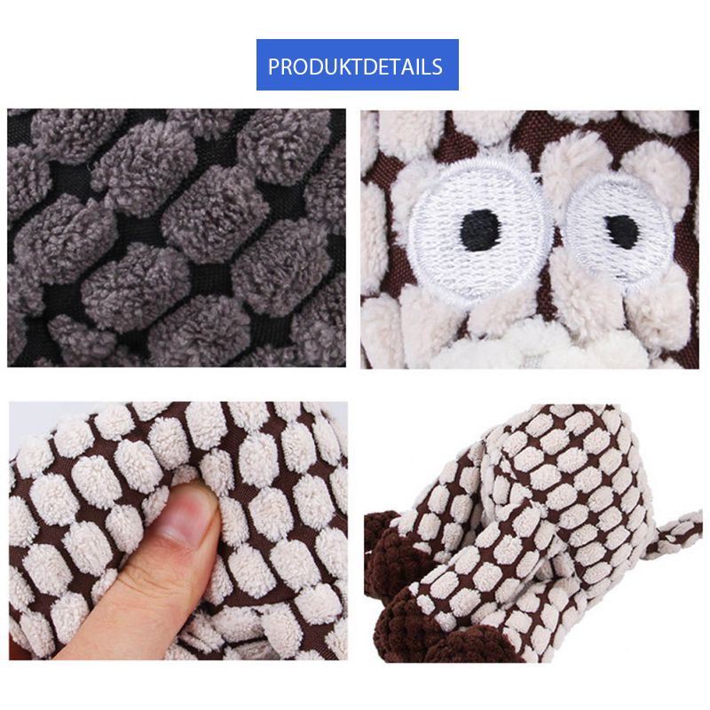 Plüsch-Welpenspielzeug mit Sound in Tierform 🐹🐰🐻🐒🦆🐓🦩🦓🦌🐐🦒🐾🐶