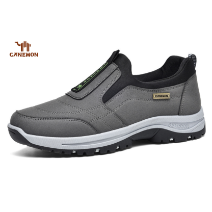 [  ]🔥Speziell für die Gesundheit der Füße entworfen🔥Herren Slip-On-Schuhe mit rutschfester Sohle im einfachen und schlichten Stil für den Frühling W052