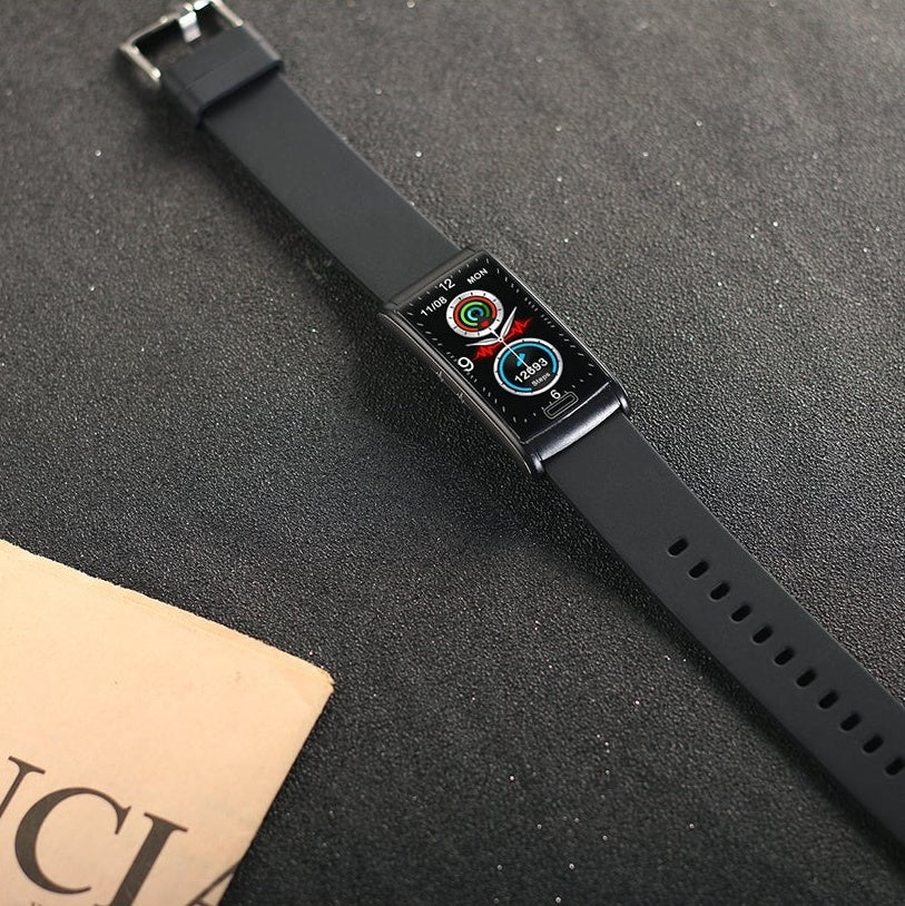 Weatsde Smart Armband 3-Kanal-EKG Blutdruck Blutsauerstoff Blutzucker Schlaferkennung