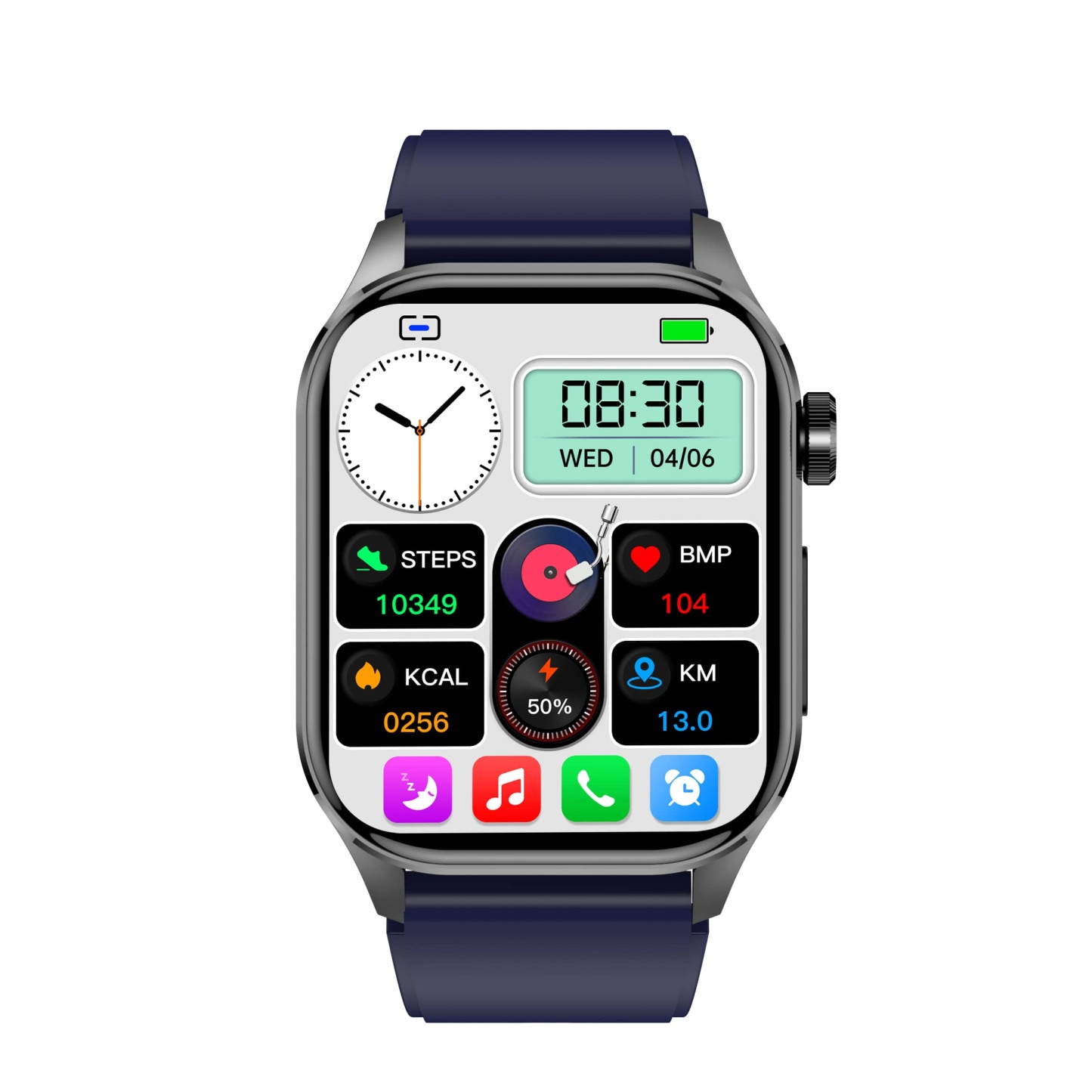 Weatsde EKG/EKG Blutzucker Blutdruck Anruf Intelligentes Gesundheitsmanagement Smart Watch