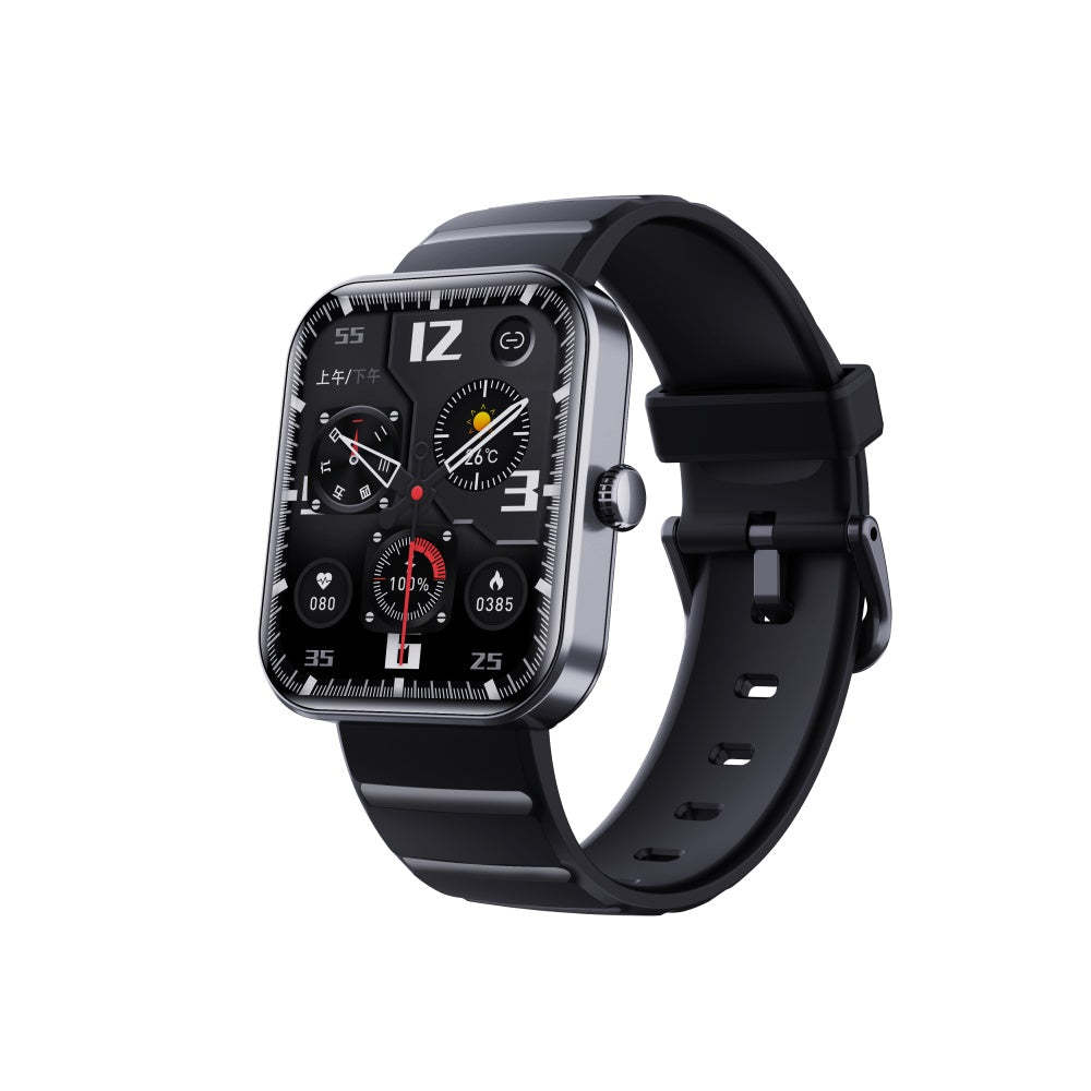 Weatsde F57 Blutzucker Blutdruck Herzfrequenz Blutsauerstoff Schlafüberwachung Wasserdichte Smartwatch