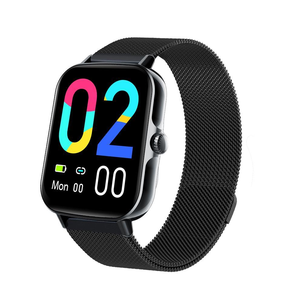 Weatsde F57 Blutzucker Blutdruck Herzfrequenz Blutsauerstoff Schlafüberwachung Wasserdichte Smartwatch