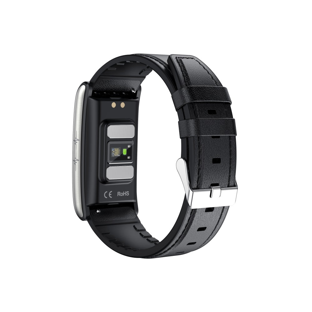 Weatsde Smart Armband 3-Kanal-EKG Blutdruck Blutsauerstoff Blutzucker Schlaferkennung