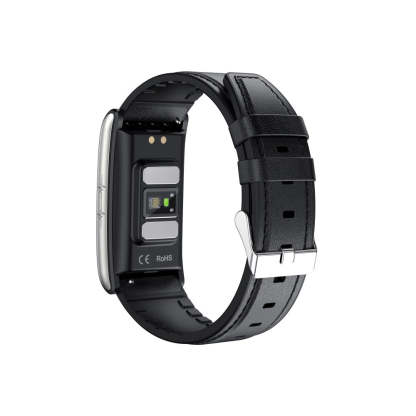 Weatsde Smart Armband 3-Kanal-EKG Blutdruck Blutsauerstoff Blutzucker Schlaferkennung