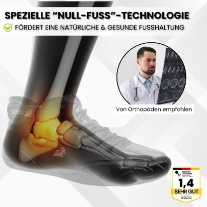 OrthoMind - ergonomische, wasserdichte & isolierte Barfußschuhe für Herbst und Winter