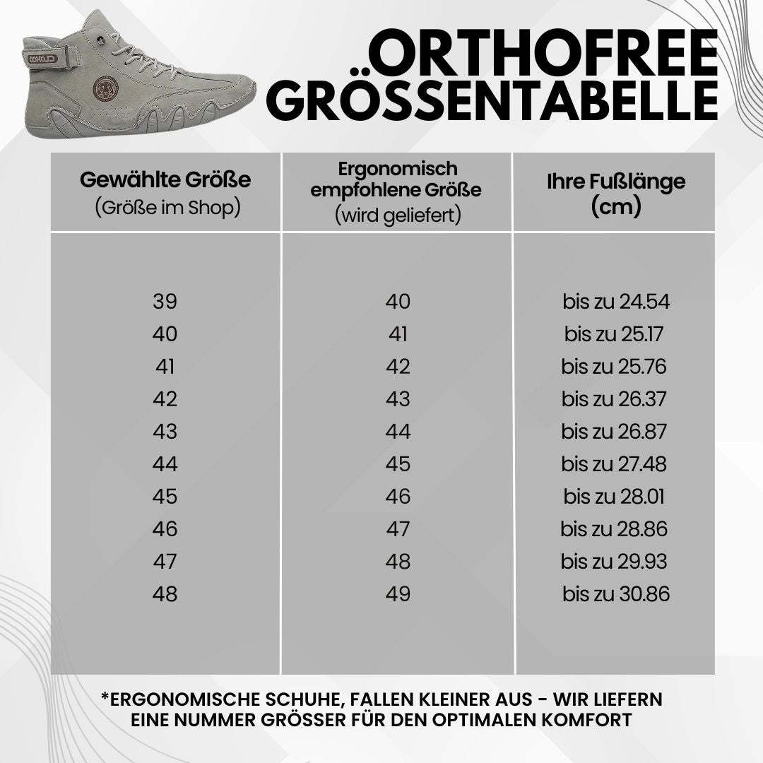 OrthoFree - leichter, ergonomischer& schmerzlindernder Barfußschuh