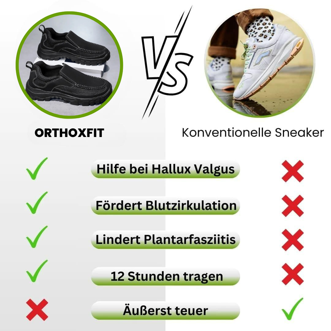 OrthoxFit - Ergonomischer Schuh zur Schmerzlinderung - Unisex