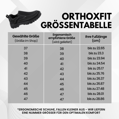 OrthoxFit - Ergonomischer Schuh zur Schmerzlinderung - Unisex