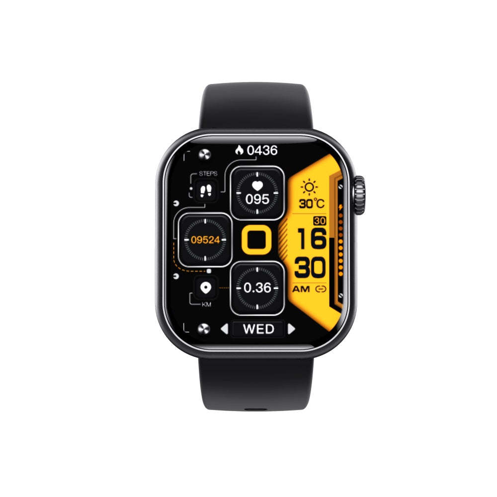 Weatsde F57 Blutzucker Blutdruck Herzfrequenz Blutsauerstoff Schlafüberwachung Wasserdichte Smartwatch