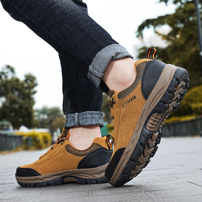 🔥LAST DAY 60% OFF🔥Men's Outdoor Non-slip Comfy Arch Support Walking Shoes, Comfy Orthopedic Walking Shoes