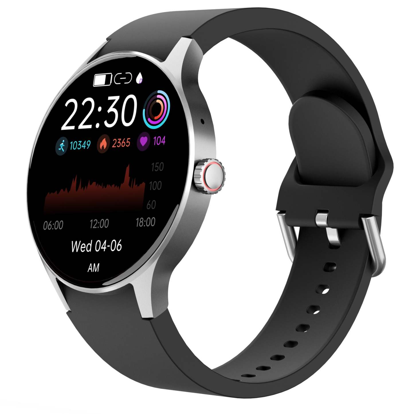 Weatsde Blutdruck Blutsauerstoff Blutzucker Überwachung Bluetooth Sprechen Musik abspielen Gesundheit Wasserdichte Smartwatch