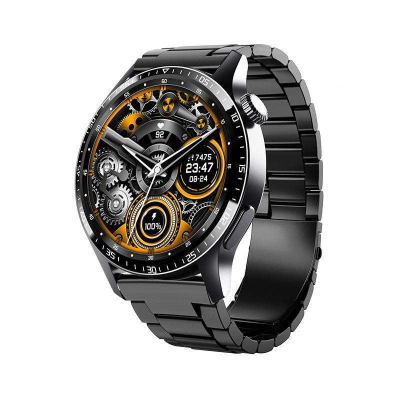 Weatsde Blutdruck Blutsauerstoff Blutzucker Überwachung Bluetooth Sprechen Musik abspielen Gesundheit Wasserdichte Smartwatch