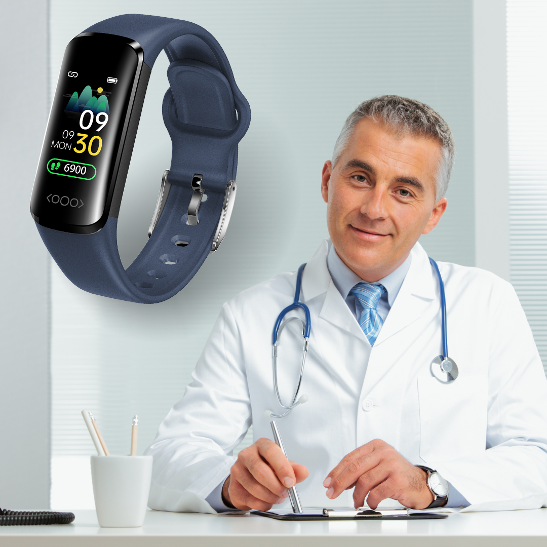 Healthtec Gesundheits-Smartwatch zur Überwachung vom Blutzucker