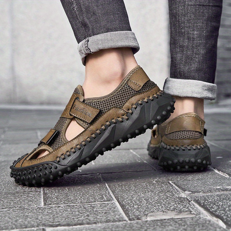 Bequeme, rutschfeste Sandalen für Herren mit Fußgewölbeunterstützung