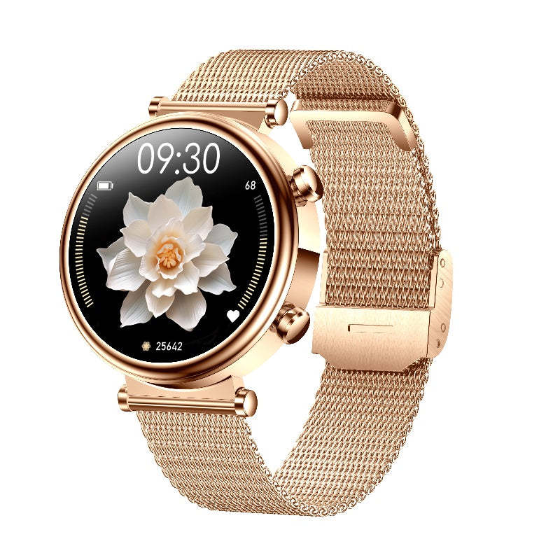 Weatsde Blutdruck Blutsauerstoff Blutzucker Überwachung Bluetooth Sprechen Musik abspielen Gesundheit Wasserdichte Smartwatch