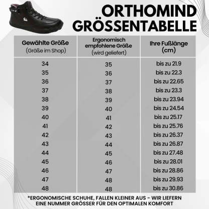 OrthoMind - ergonomische, wasserdichte & isolierte Barfußschuhe für Herbst und Winter