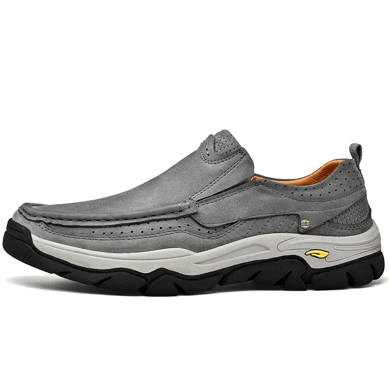 ⏰Aktion – 50 % RABATT🔥Orthopädische Wanderschuhe für Herren zum Hineinschlüpfen aus echtem Leder