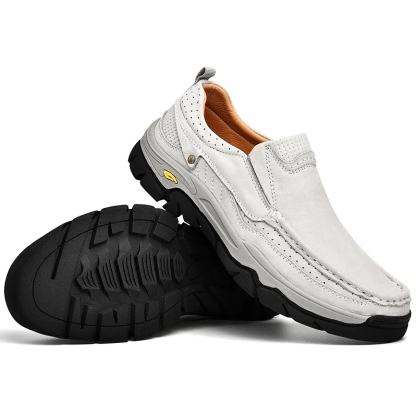 ⏰Aktion – 50 % RABATT🔥Orthopädische Wanderschuhe für Herren zum Hineinschlüpfen aus echtem Leder