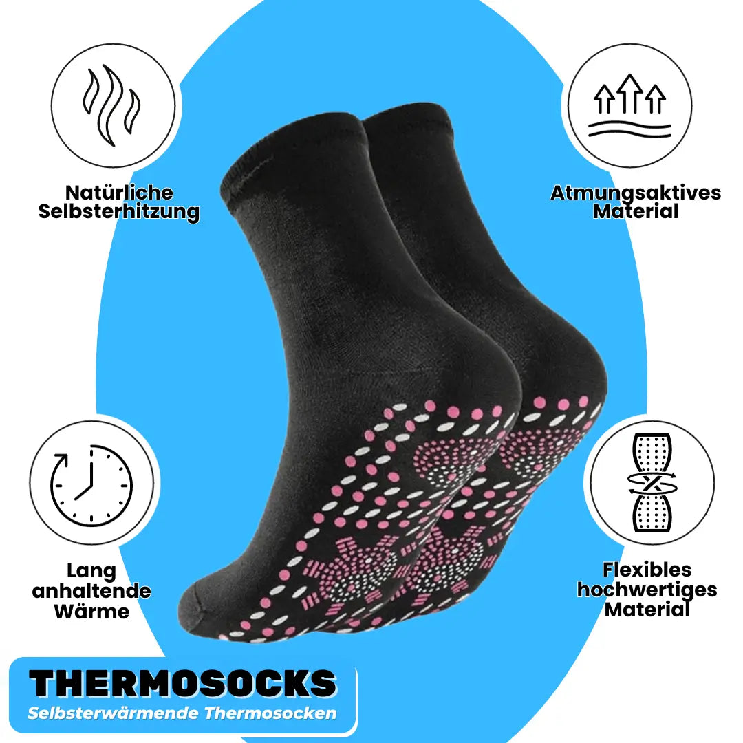 THERLING - Selbsterwärmende Thermosocken - Unisex Einheitsgröße