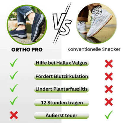 Ortho Pro Hallux  – ergonomische & schmerzlindernde Hallux Valgus Schuhe