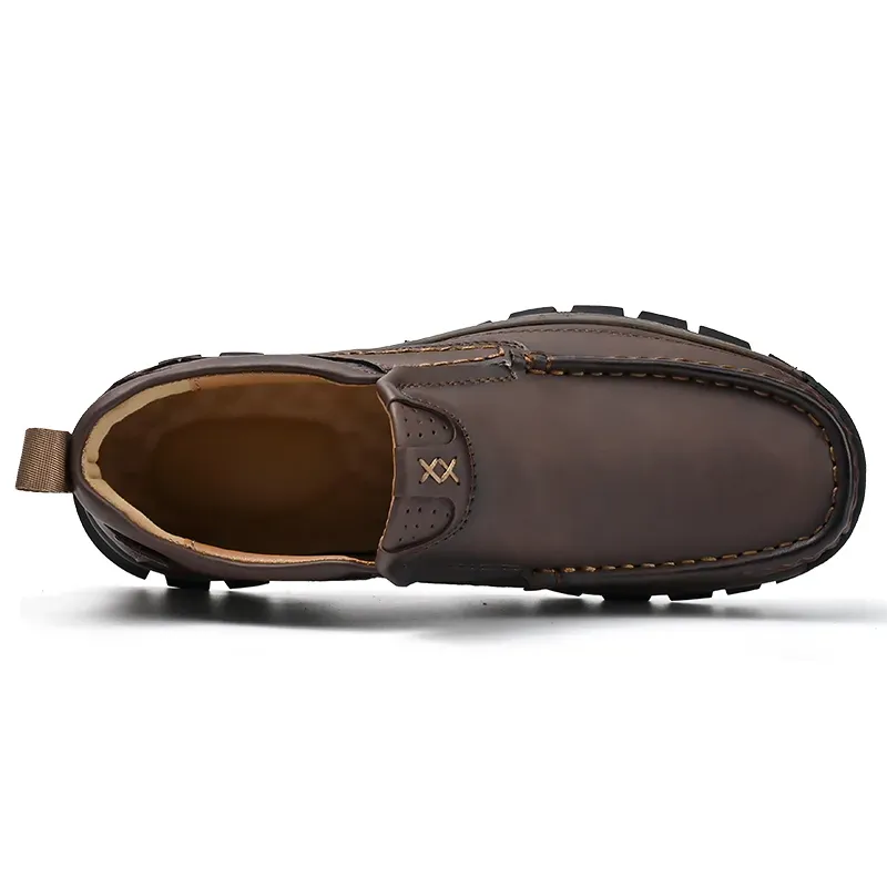 ⏰Aktion – 50 % RABATT🔥Orthopädische Wanderschuhe für Herren zum Hineinschlüpfen aus echtem Leder