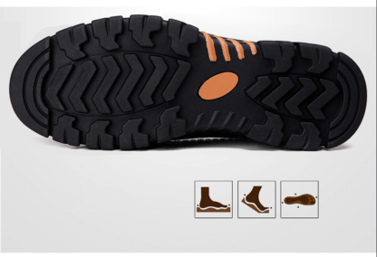 ⏰Zeitlich begrenztes Angebot – 40 % RABATT 🎉 Wasserdichte, rutschfeste Herrenschuhe aus echtem Leder mit weicher Innensohle