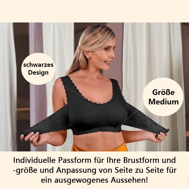 🔥2025 Neujahrsrabatt👙Bequeme Korsett-BHs aus Spitze mit überkreuzter Schnalle an der Vorderseite😊