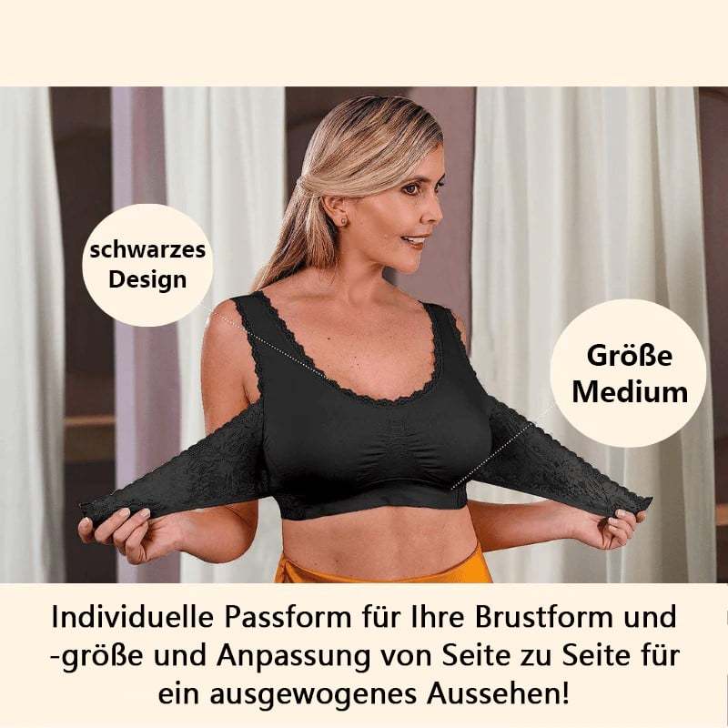 🔥2025 Neujahrsrabatt👙Bequeme Korsett-BHs aus Spitze mit überkreuzter Schnalle an der Vorderseite😊