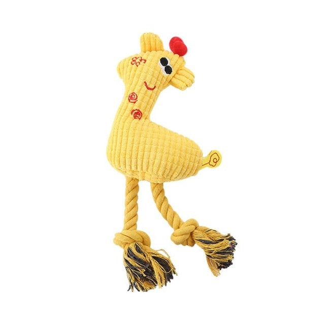 Plush sound puppy toys in animals' shape 🐹🐰🐻🐒🦆🐓🦩🦓🦌🐐🦒🐾🐶