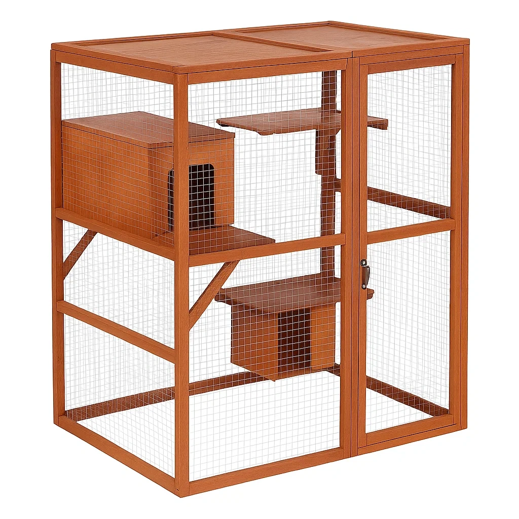 Produit pour animal de compagnie,Enclos pour chat - furnimosaic