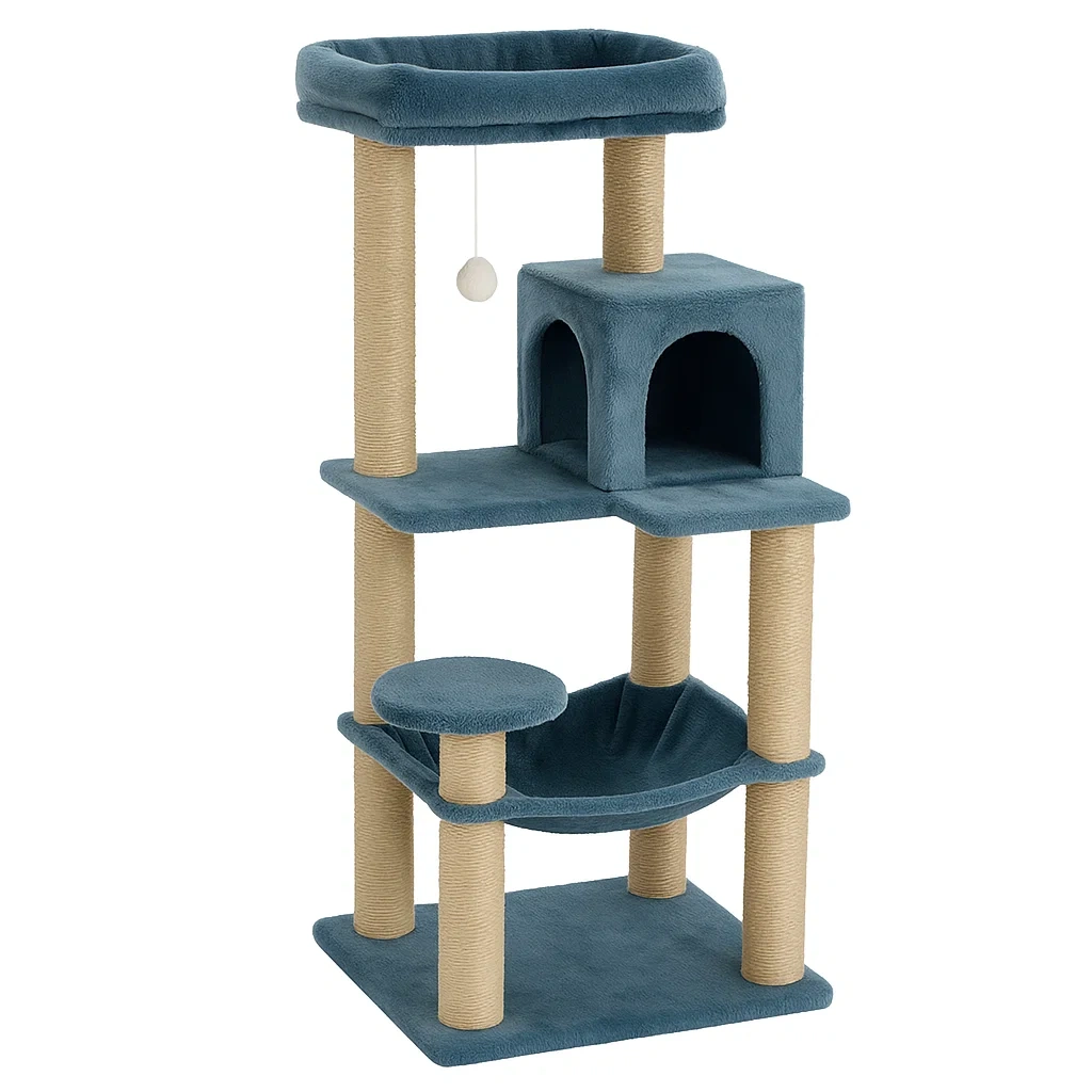 Produit pour animal de compagnie,Arbre à chat - furnimosaic