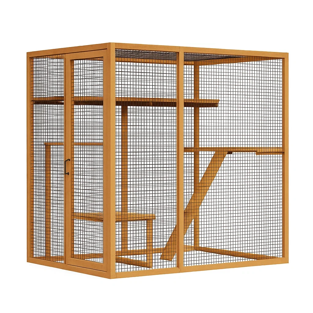 Produit pour animal de compagnie,Enclos pour chat - furnimosaic