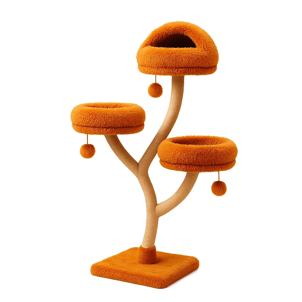 Produit pour animal de compagnie,Arbre à chat - furnimosaic