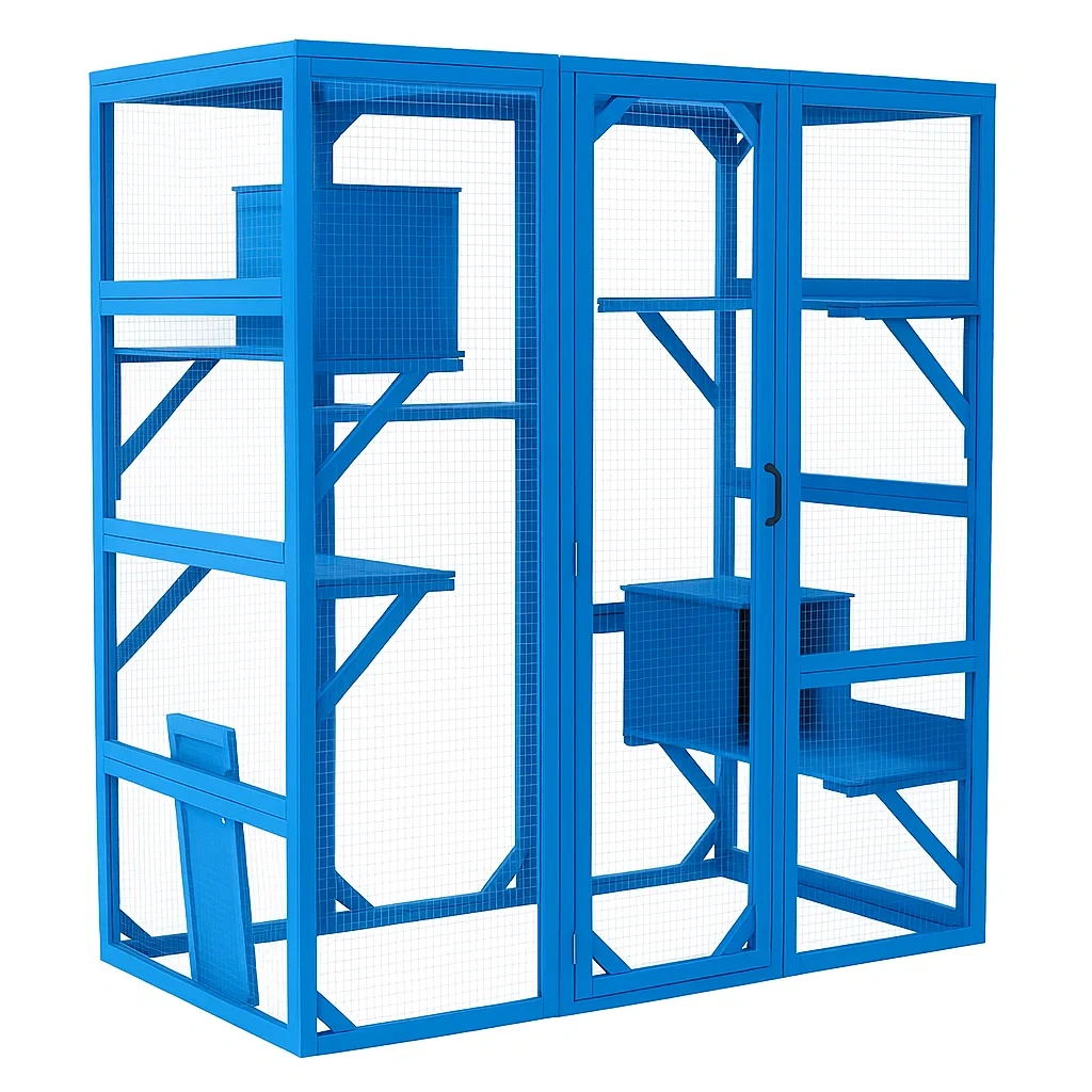 Produit pour animal de compagnie,Enclos pour chat - furnimosaic