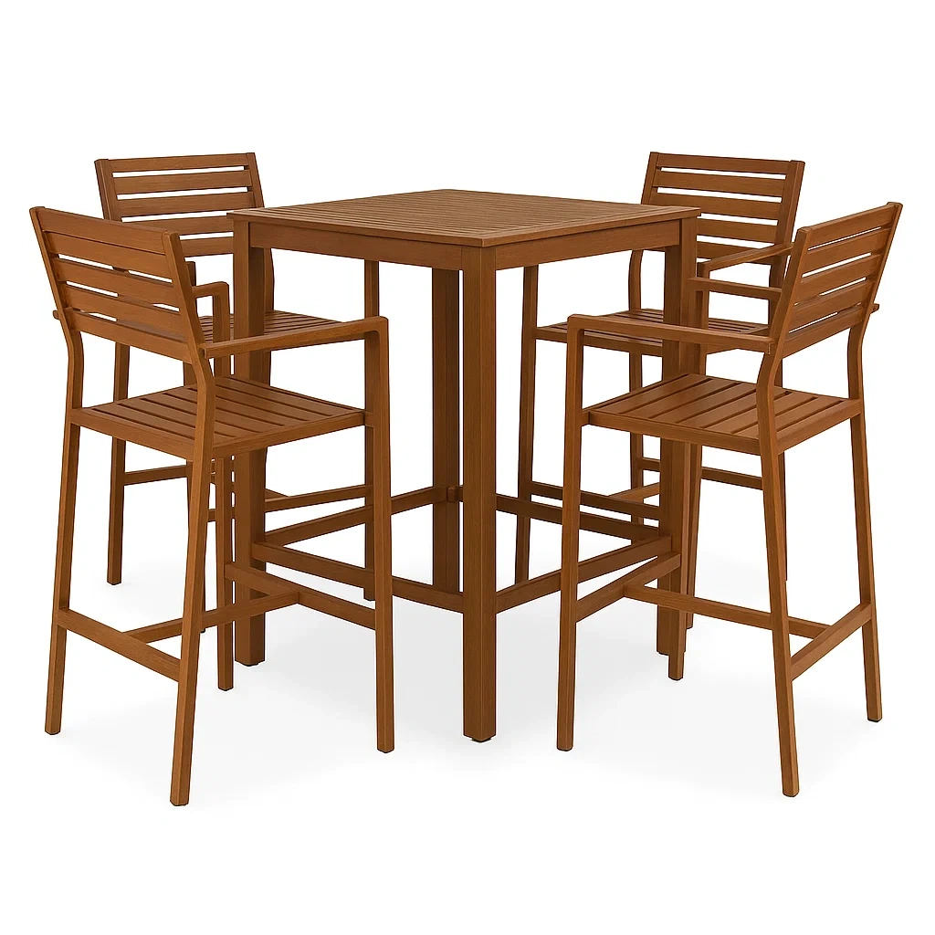 Mobilier d'extérieur,Ensemble table et chaise de bar - furnimosaic