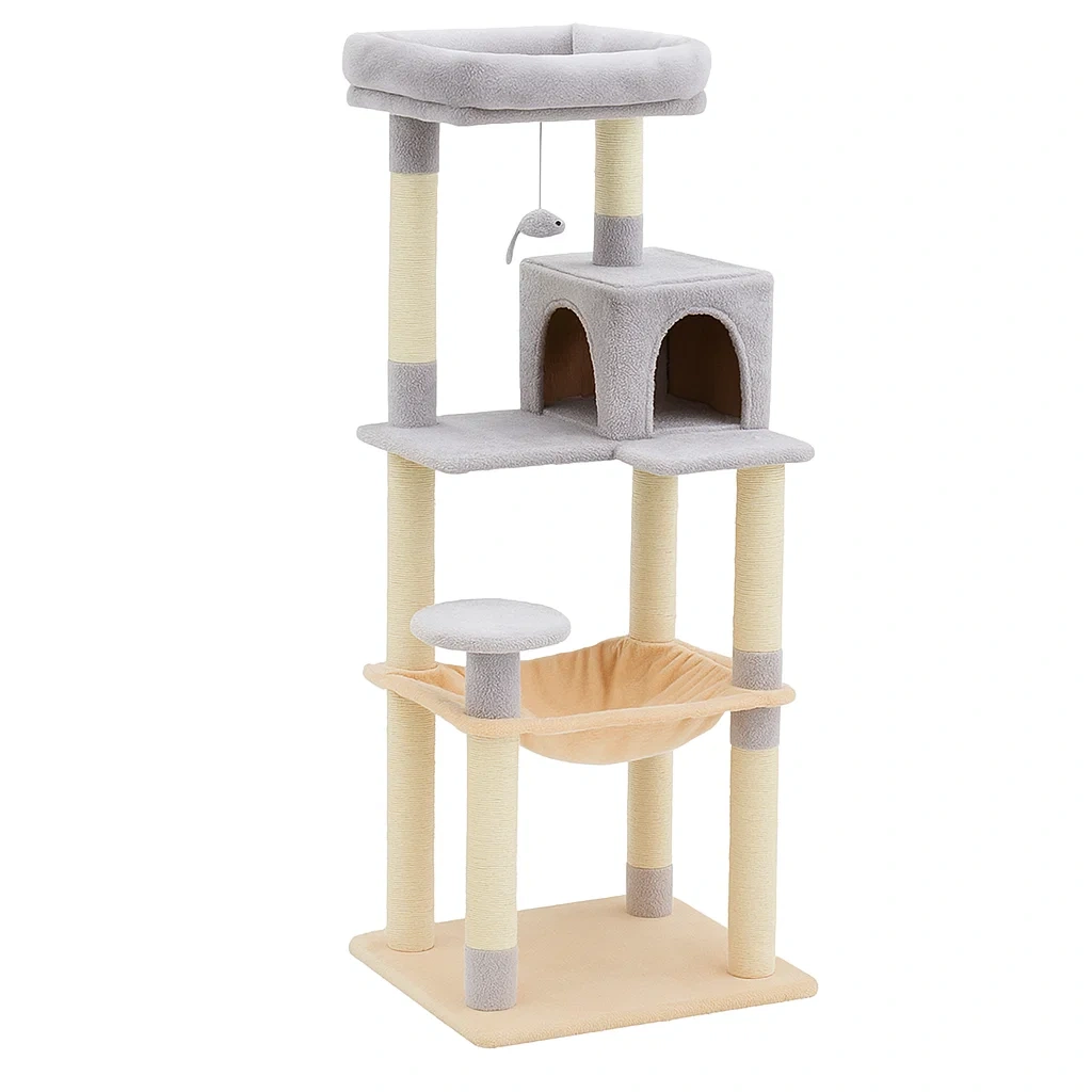 Produit pour animal de compagnie,Arbre à chat - furnimosaic