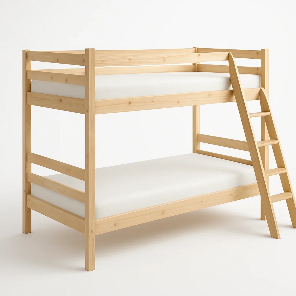 Letto a castello,Letto a castello in legno - CASAFURNADO