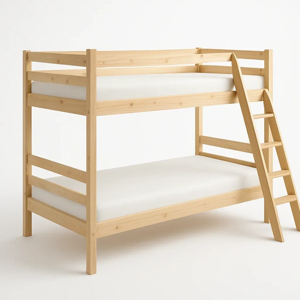 Letto a castello,Letto a castello in legno - CASAFURNADO