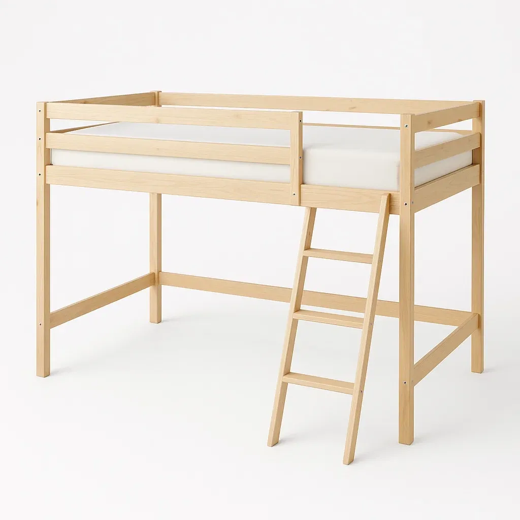 Letto a soppalco,Letto a soppalco singolo - CASAFURNADO