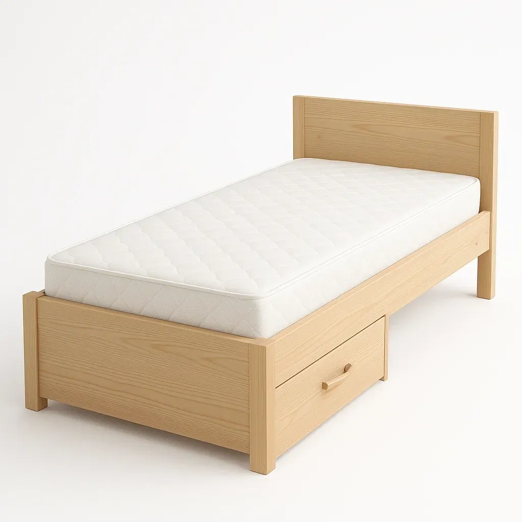 Letto contenitore,Letto contenitore singolo - CASAFURNADO