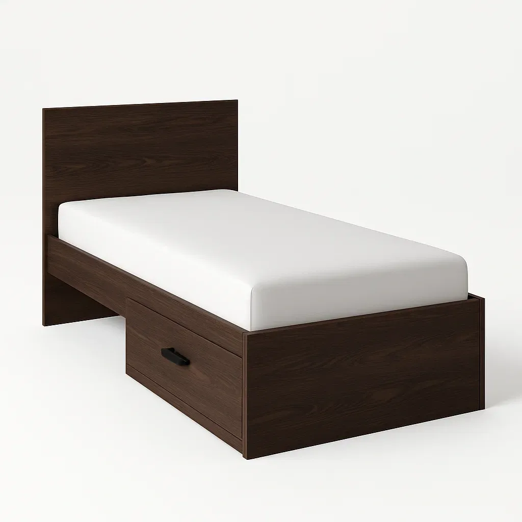 Letto contenitore,Letto contenitore singolo - CASAFURNADO