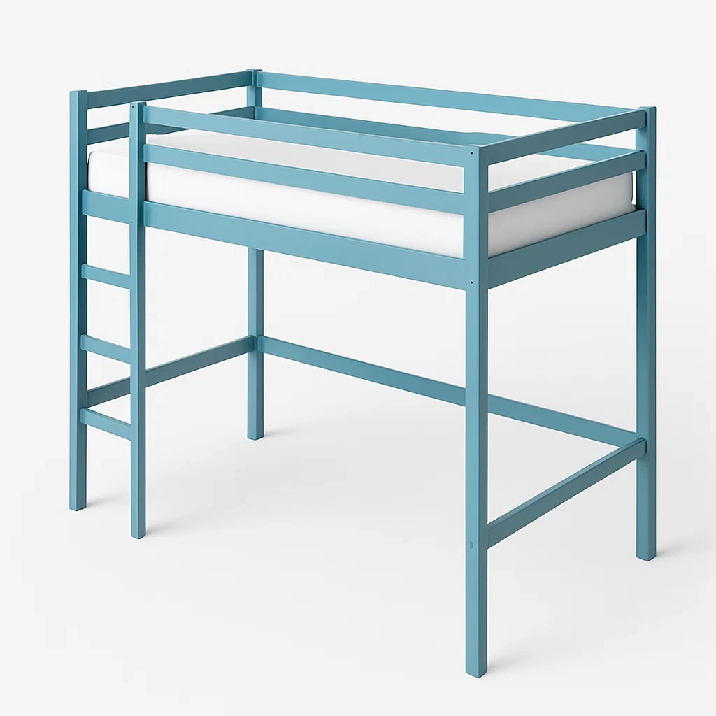 Letto a soppalco,Letto a soppalco singolo - CASAFURNADO